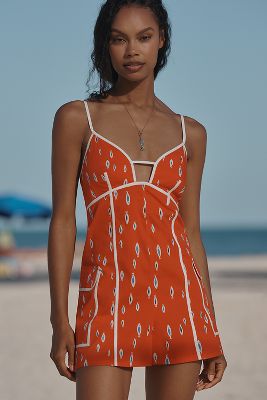 Piped Pocket Romper