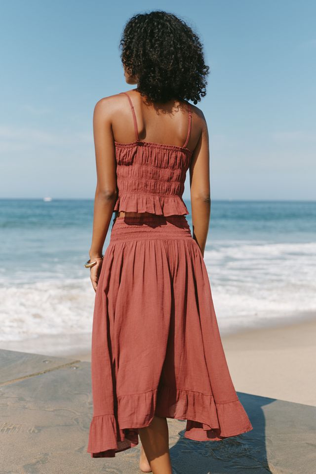 Celandine VIP Room 100% Cotton Midi Skirt #2