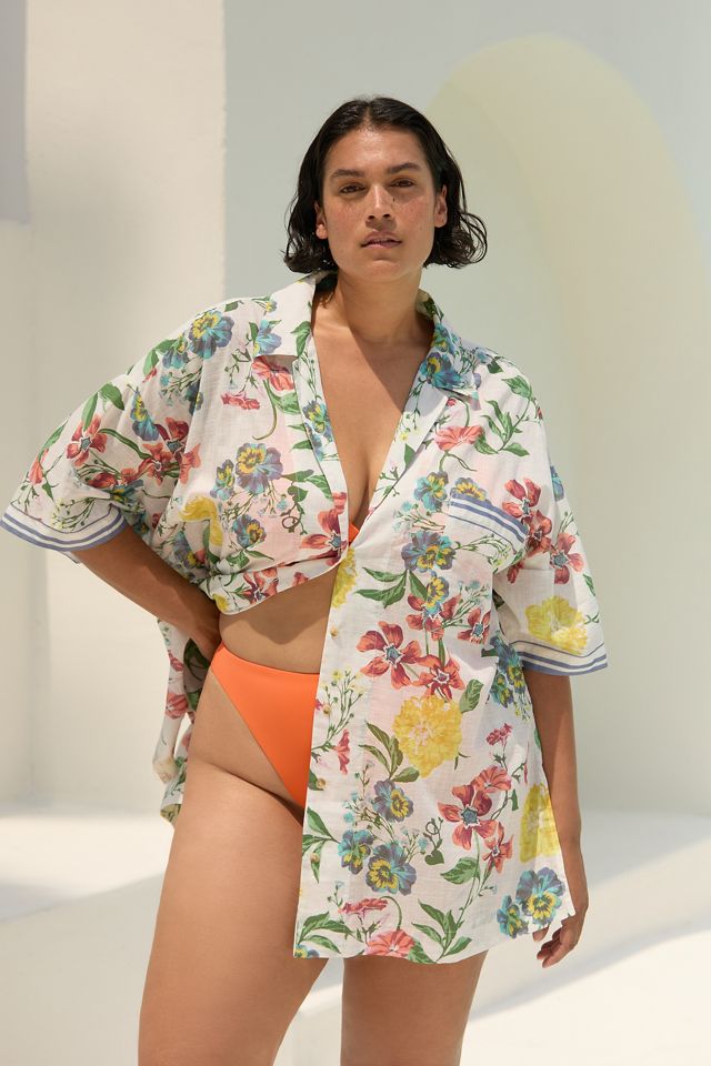 By Anthropologie Short-Sleeve Buttondown Shirt #4