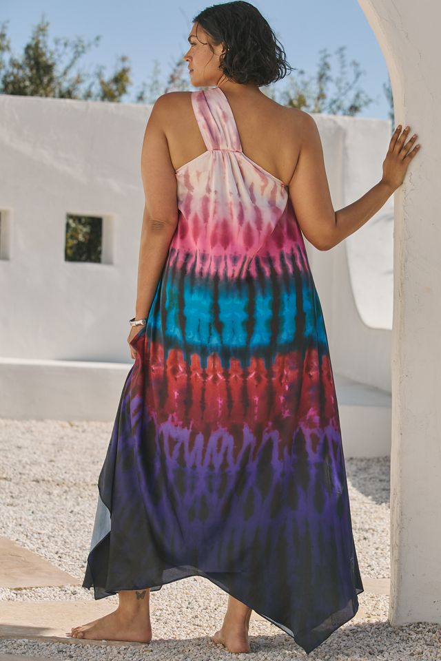 By Anthropologie One-Shoulder Glam Midi Dress #5