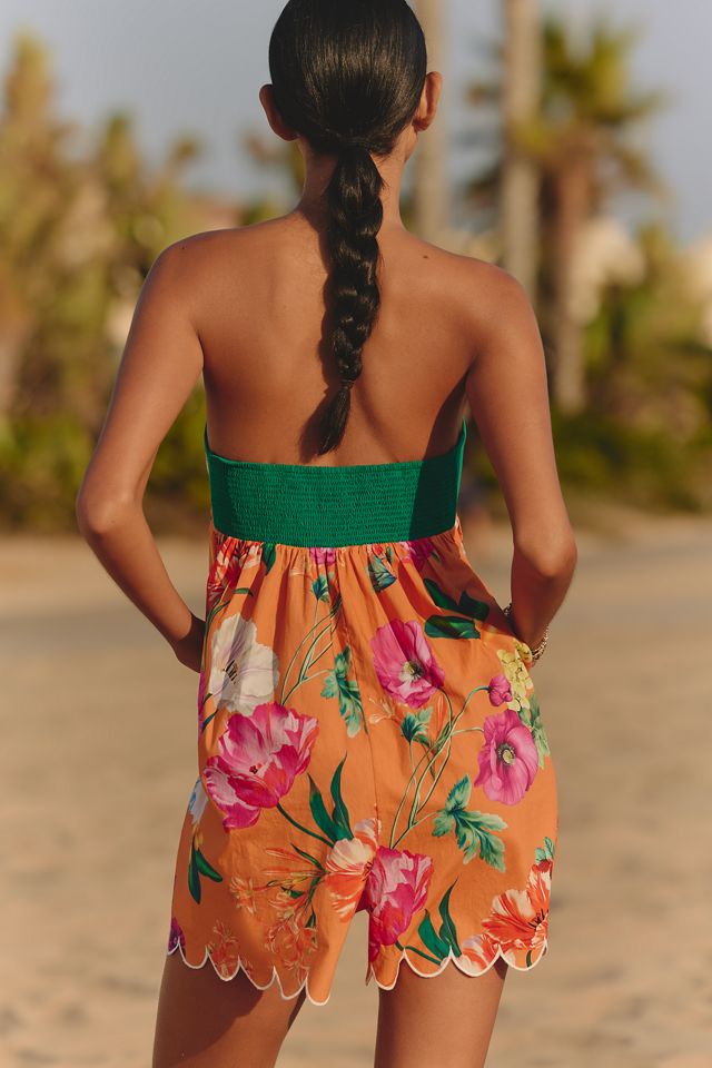Celandine Strapless Tulip Babydoll Romper #2