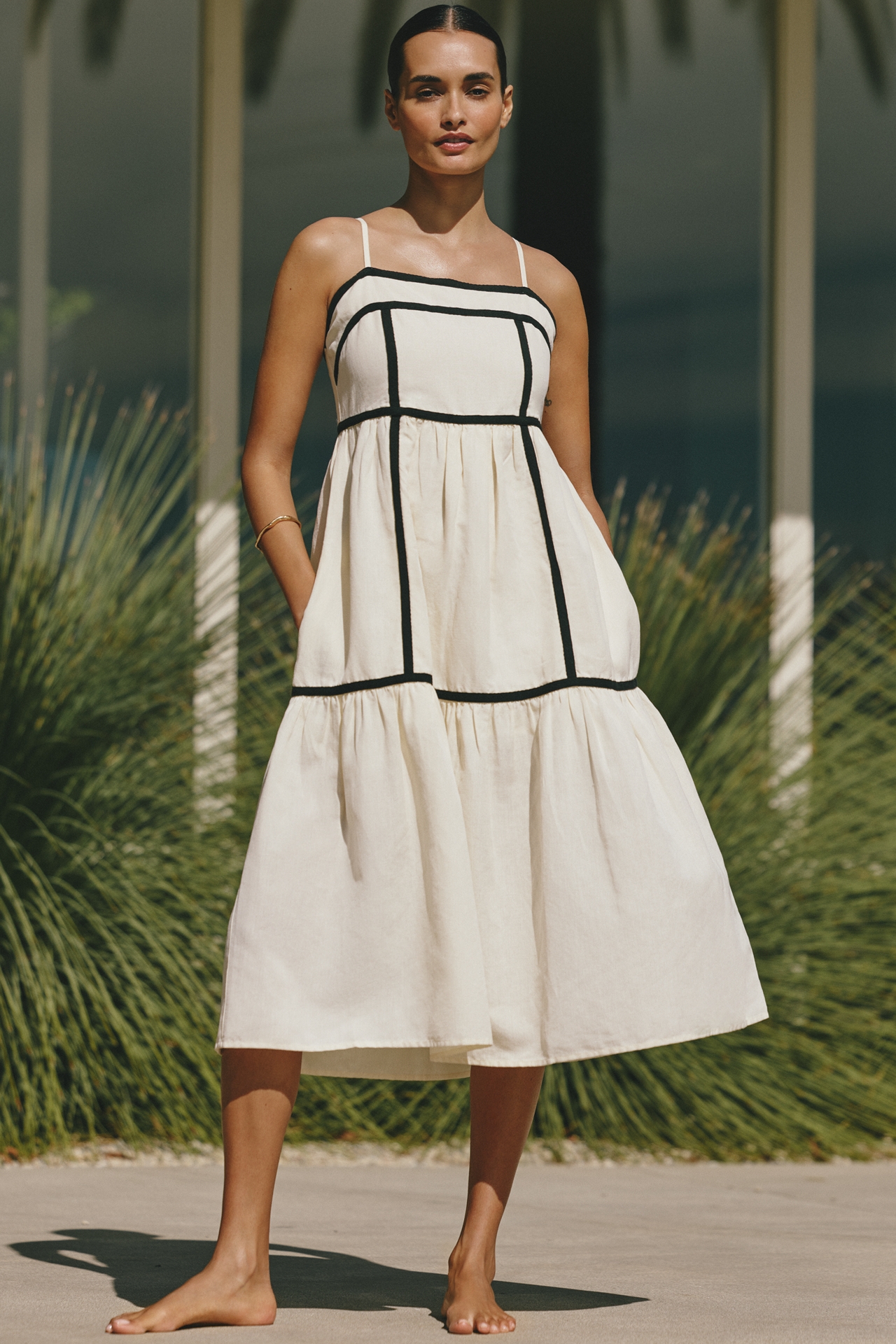 navybleu Claudia Midi Dress