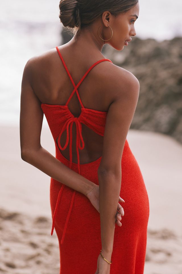 Sunday in Brooklyn Sleeveless Knit Midi Dress #1