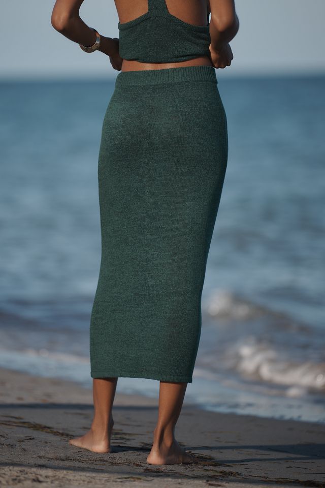 Sunday in Brooklyn Knit Maxi Skirt #2