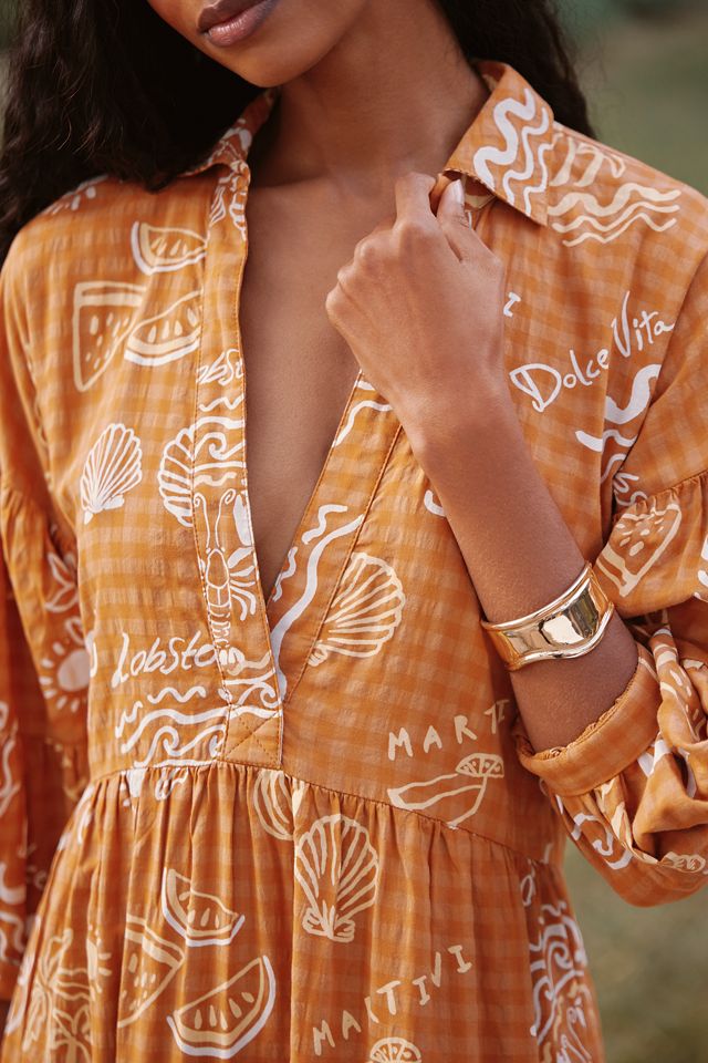 La Robe Chemise Étagée Imprimée Carolita par Celandine #2