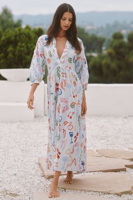 The Carolita Printed Tiered Shirt Dress: Jordan Nickson Edition
