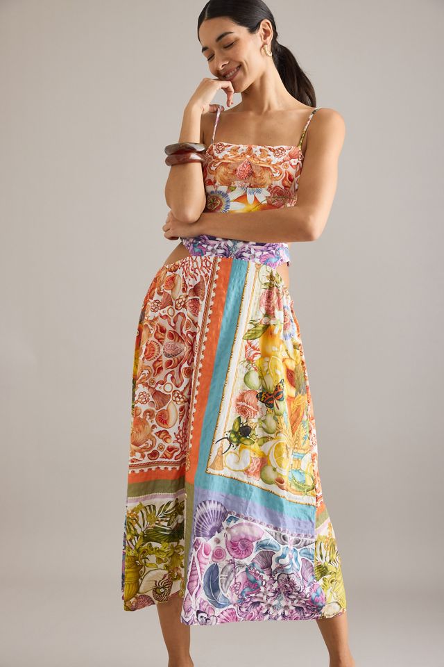 Robe mi-longue sans manches ornée de perles Celandine x Emily Carter #4