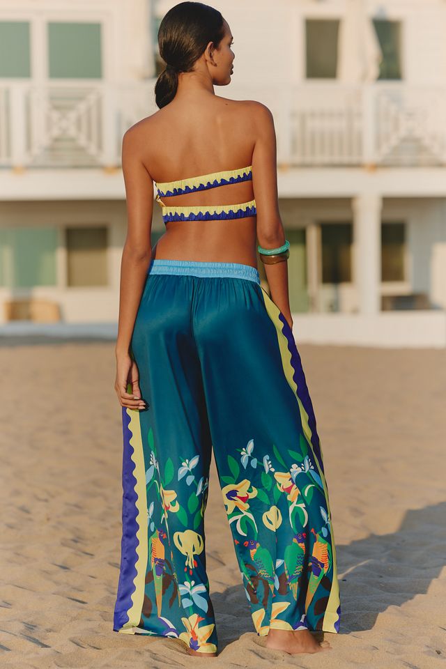 Celandine x Claire Colin Wide-Leg Drawstring Pants #2