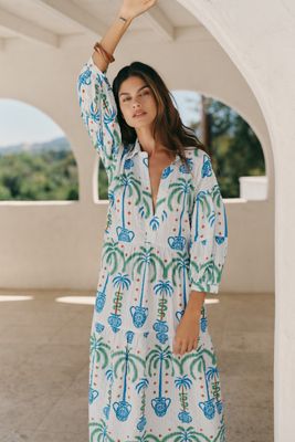 Blue Maxi & Long Dresses