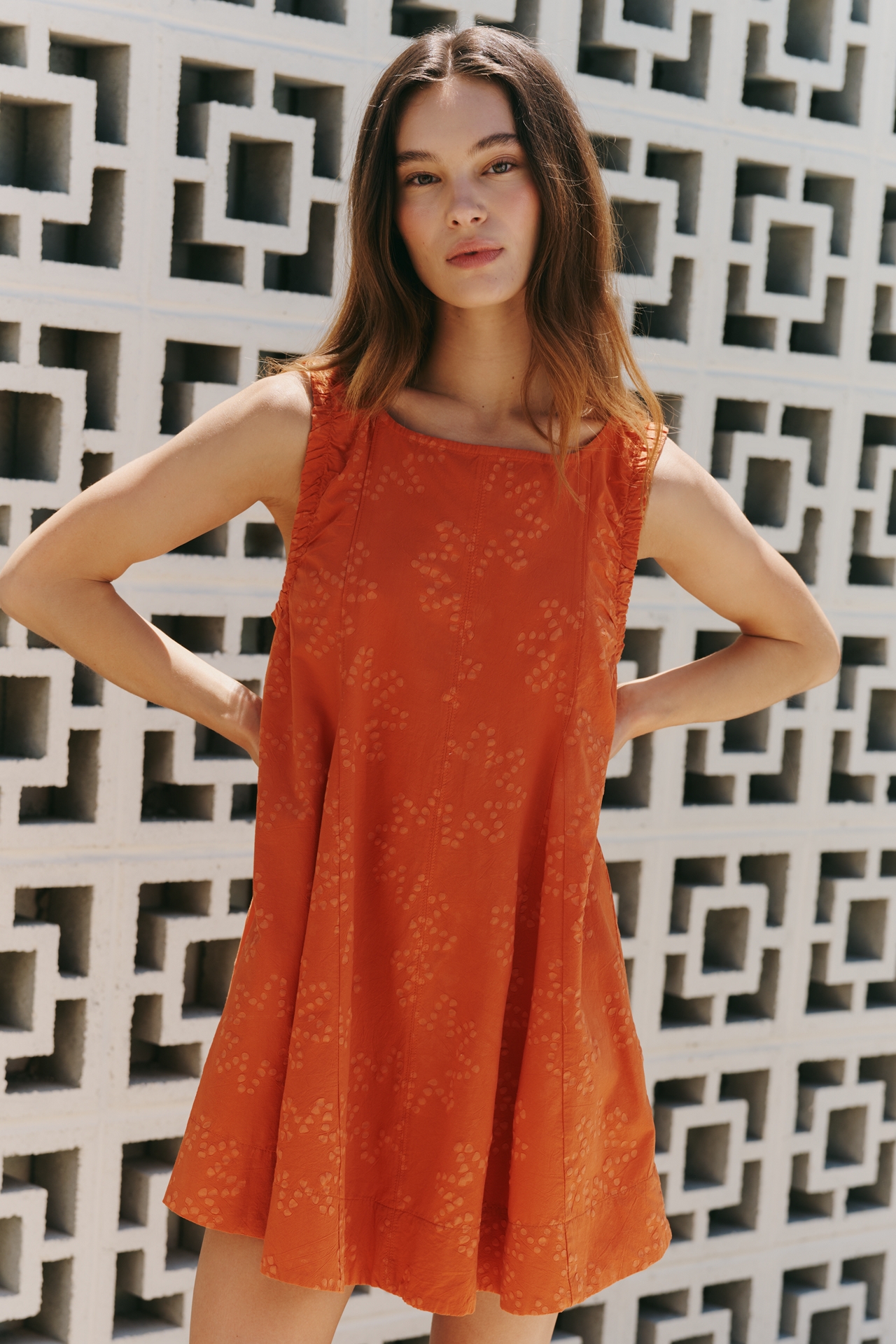 Celandine Sunna Open-Back Dress
