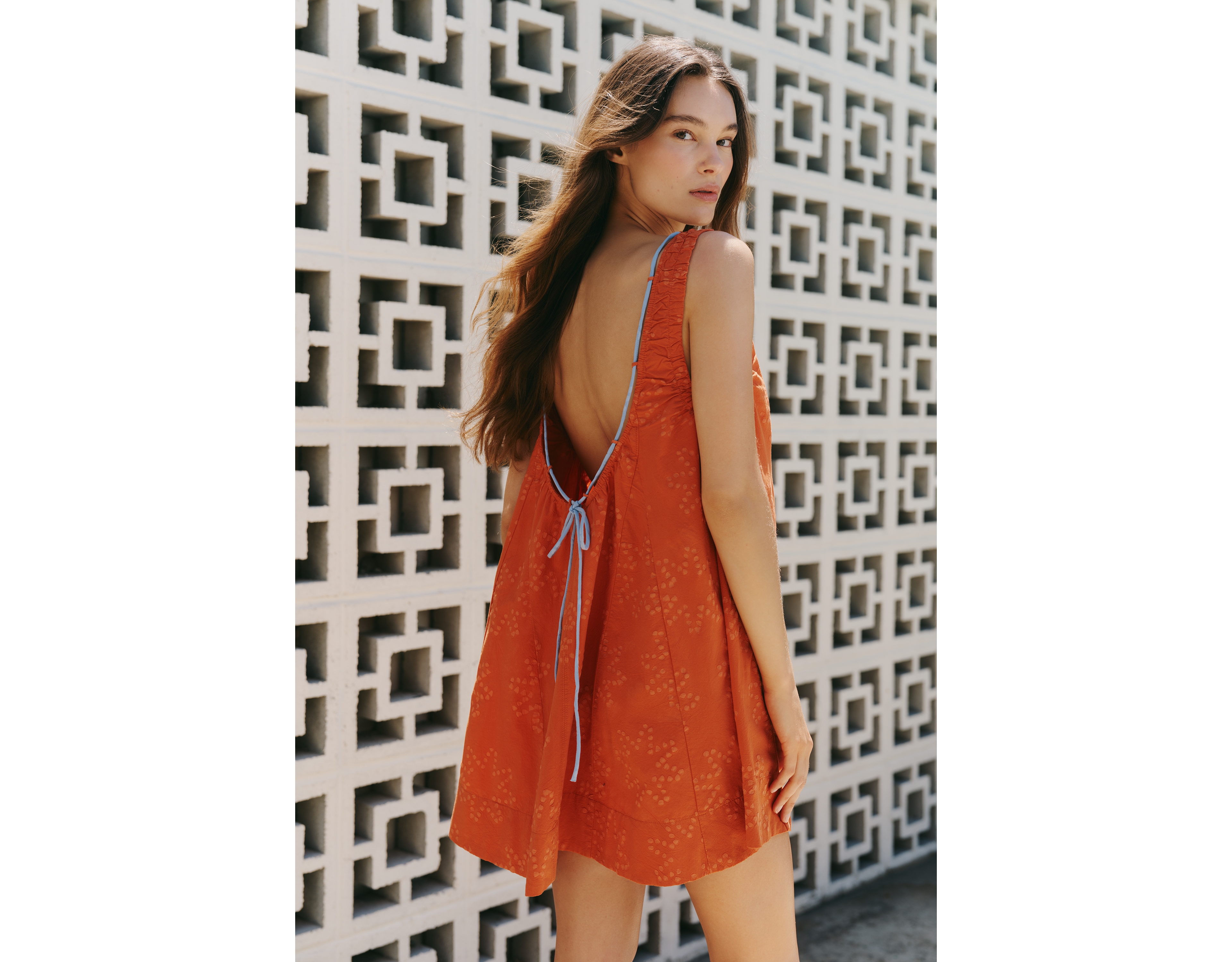 Celandine Sunna Open-Back Dress