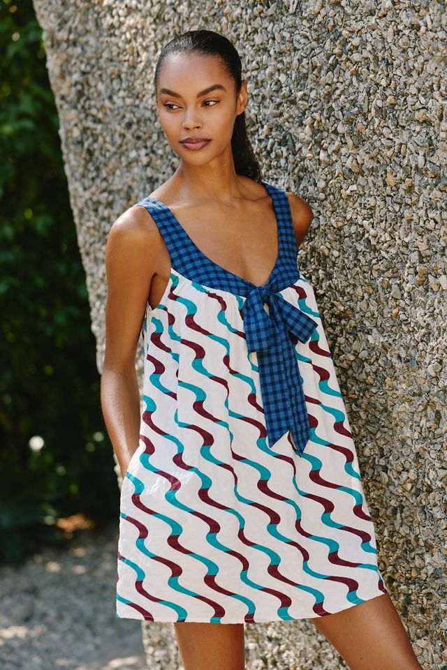 Celandine Cabana Babydoll Mini Dress #2