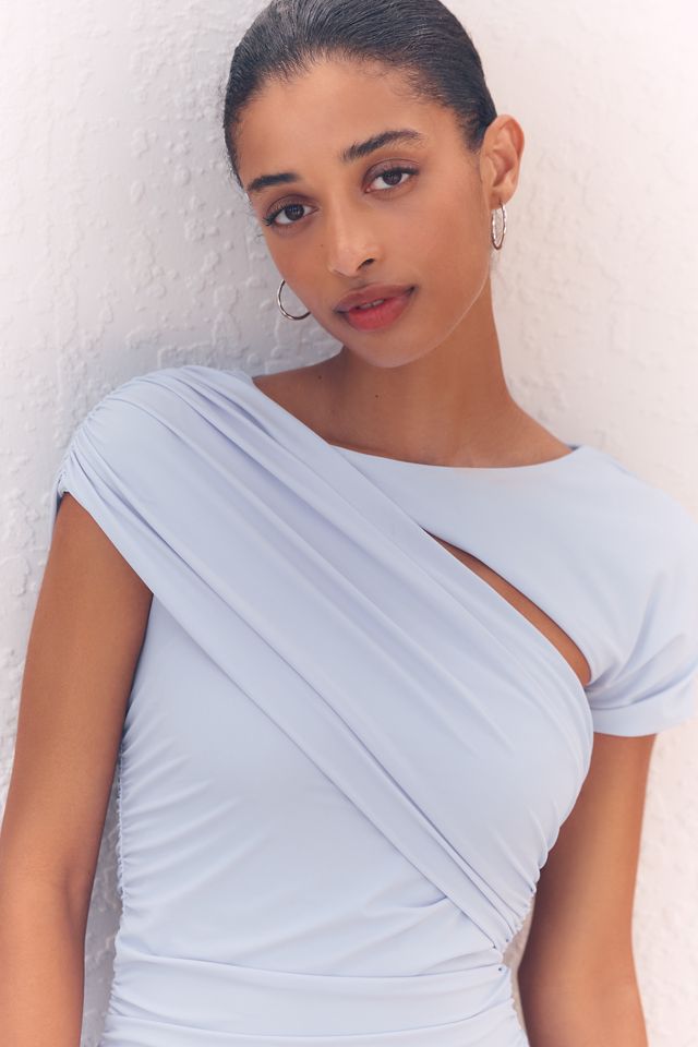 SUBOO Amaya Draped Mini Dress #1