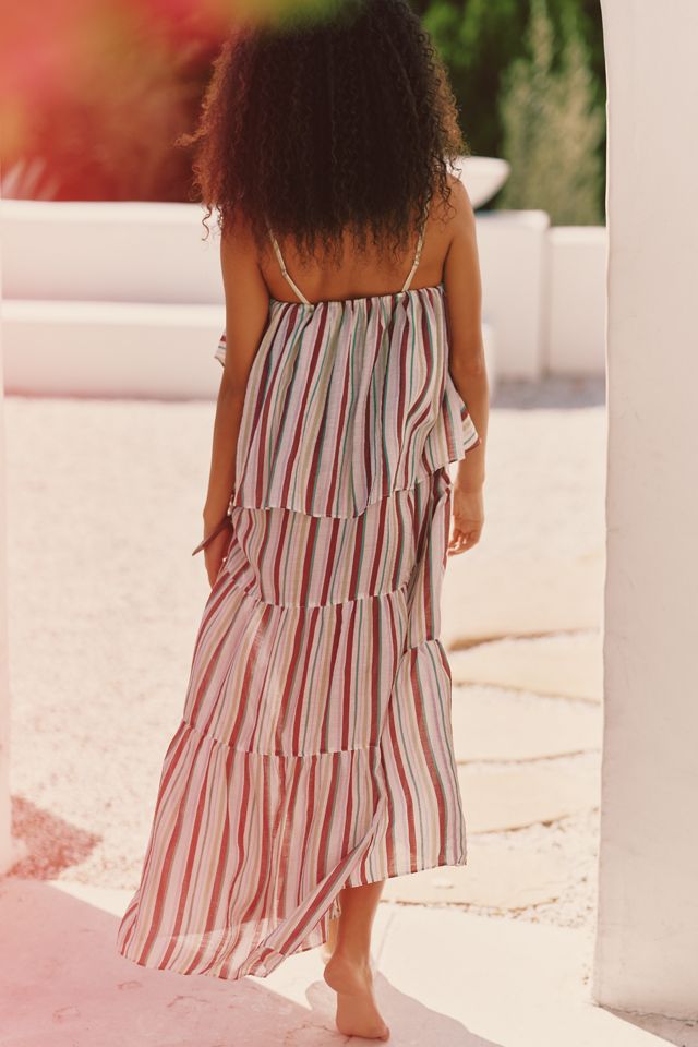 Celandine Tiered Midi Dress #1