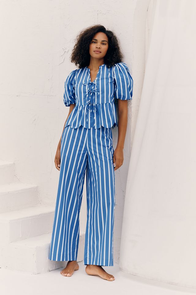 English Factory Striped Pants #3