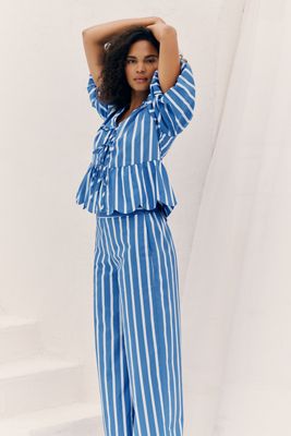 English Factory Striped Pants | Anthropologie