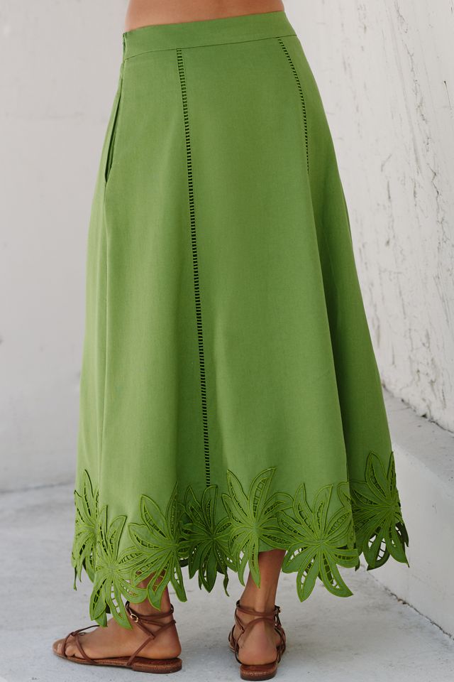 English Factory Palm Tree Skirt #1
