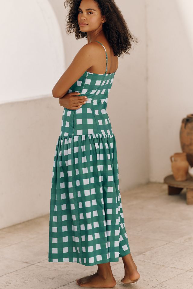 English Factory Drop-Waist Midi Dress  #1