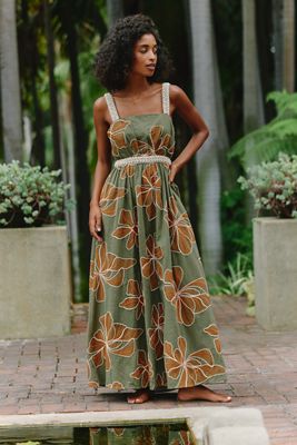 English Factory Embroidered Cutout Dress