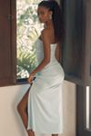 Gabbie Strapless Ruched Tube Dress