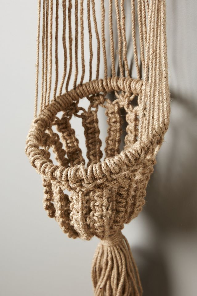 Macrame Hanging Planter #1