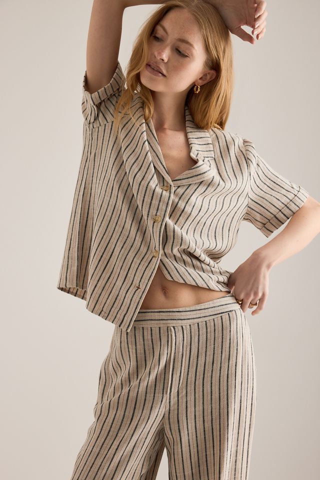Object Camisa de Manga Corta a Rayas Sanne #2