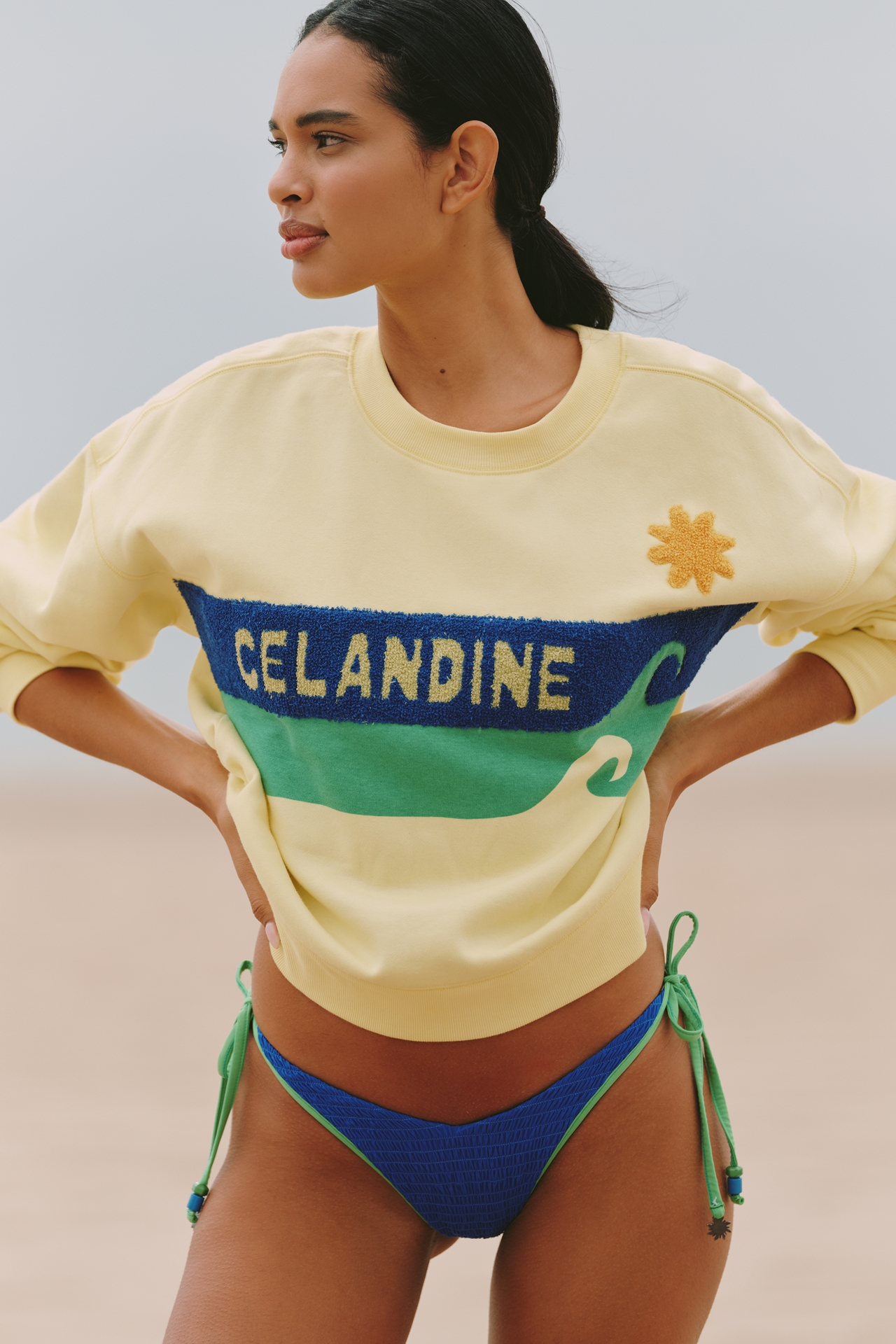 Celandine Surf Camp Graphic Sweatshirt