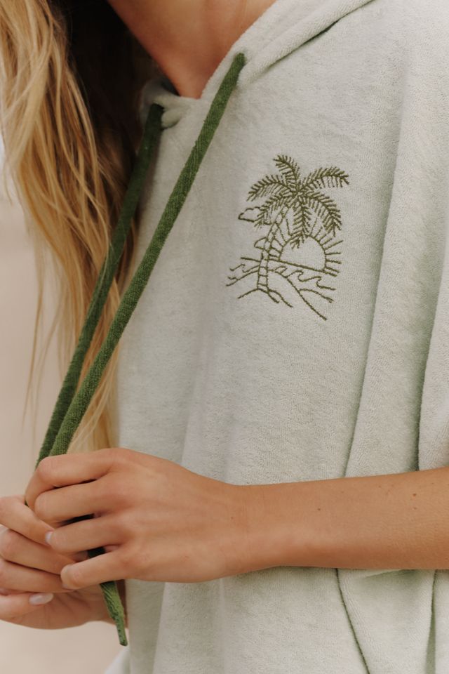 Celandine Embroidered Terry Sweatshirt #1