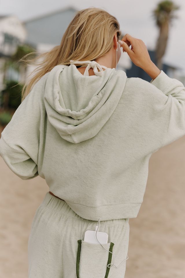 Celandine Embroidered Terry Sweatshirt #2