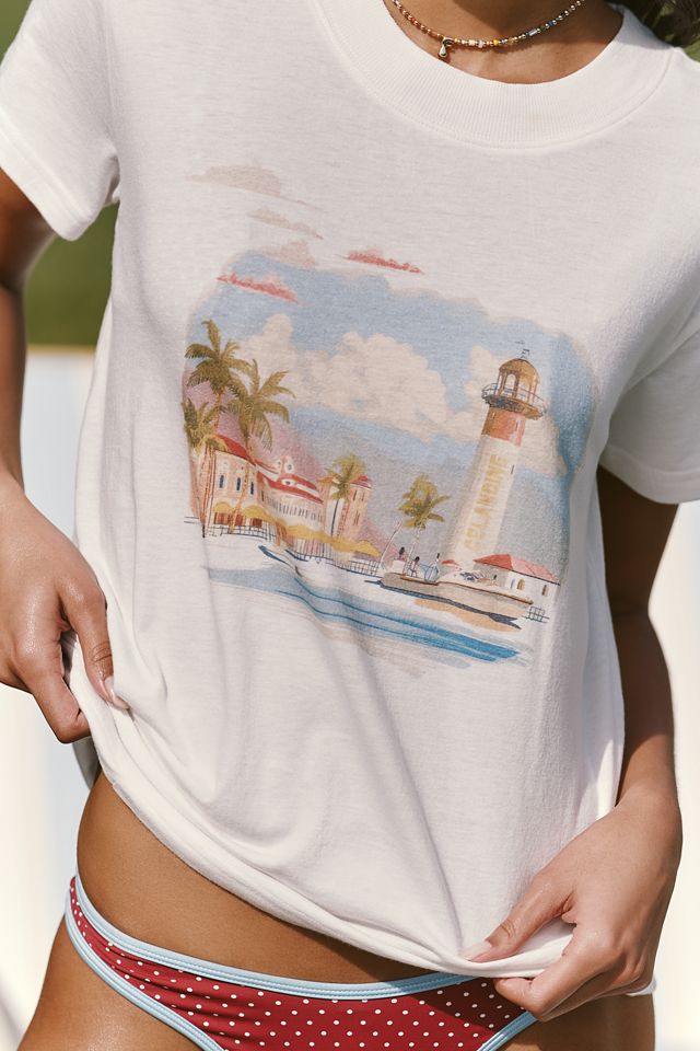T-shirt graphique à col rond Celandine #2