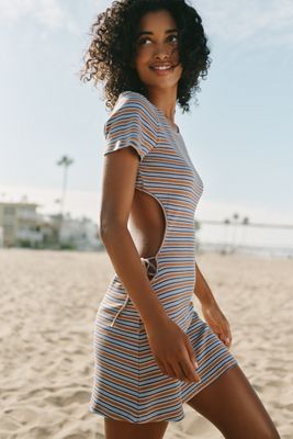 Celandine Backless T-Shirt Mini Dress