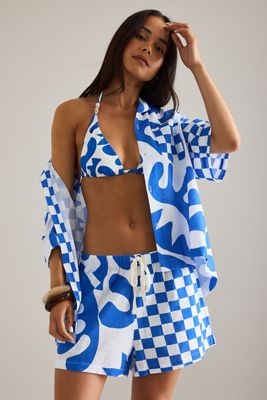 Sea Level Seascape Boxer Shorts