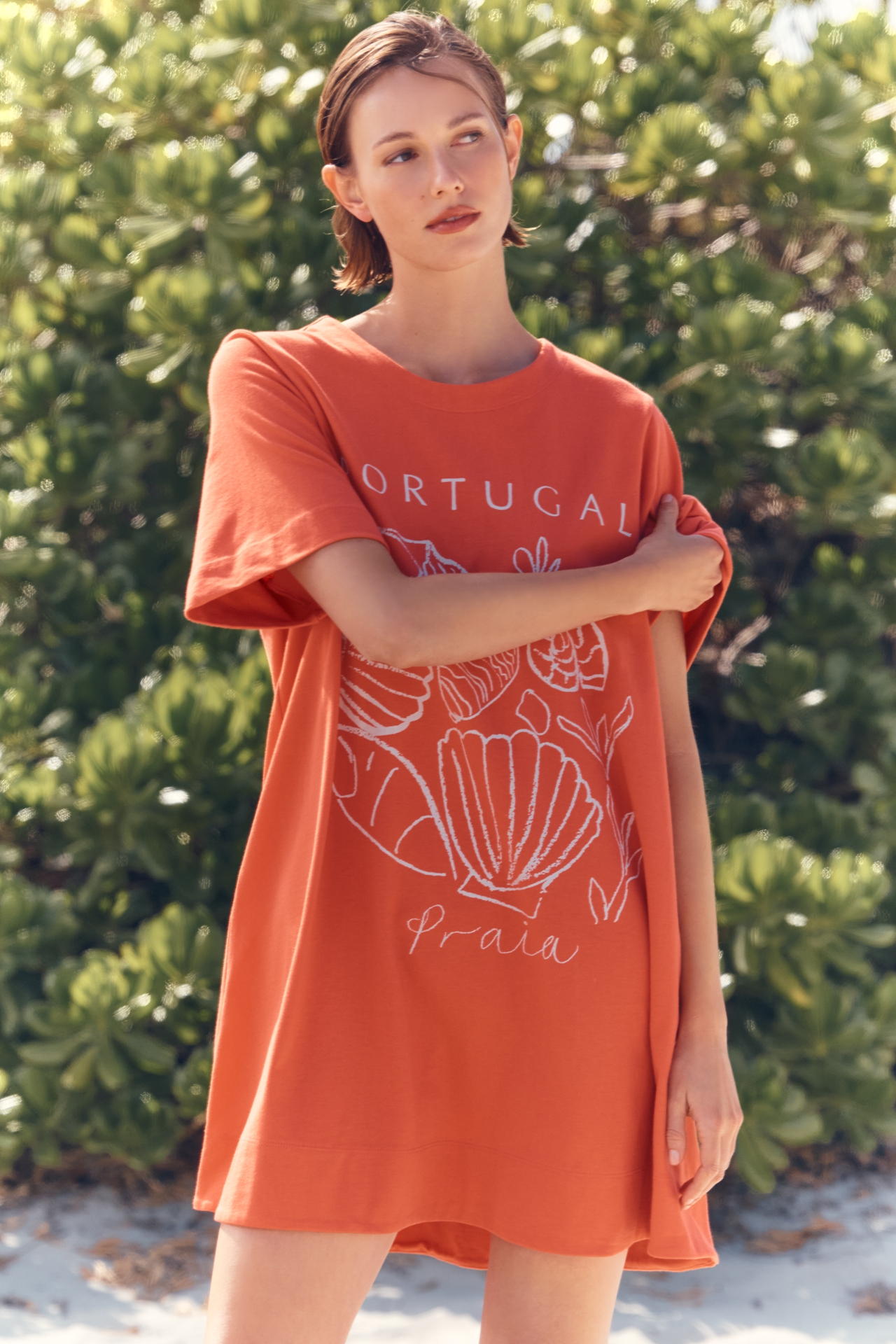 Celandine x Holly Francesca Swing T-Shirt Dress