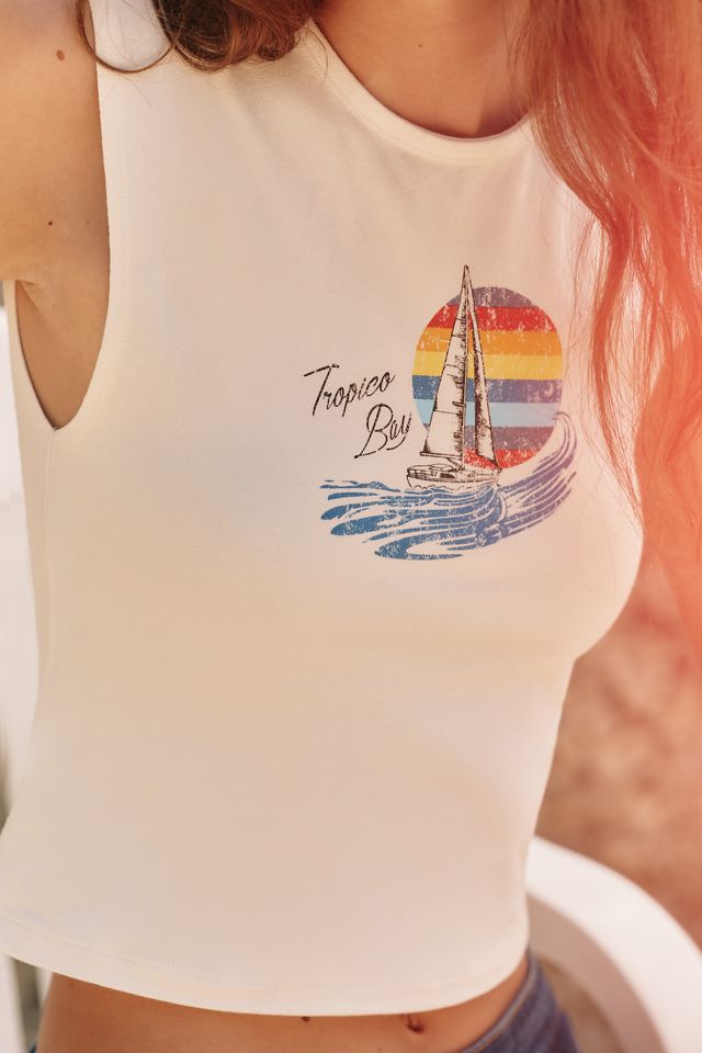 Celandine Tropico Bay Graphic Tank Top #2