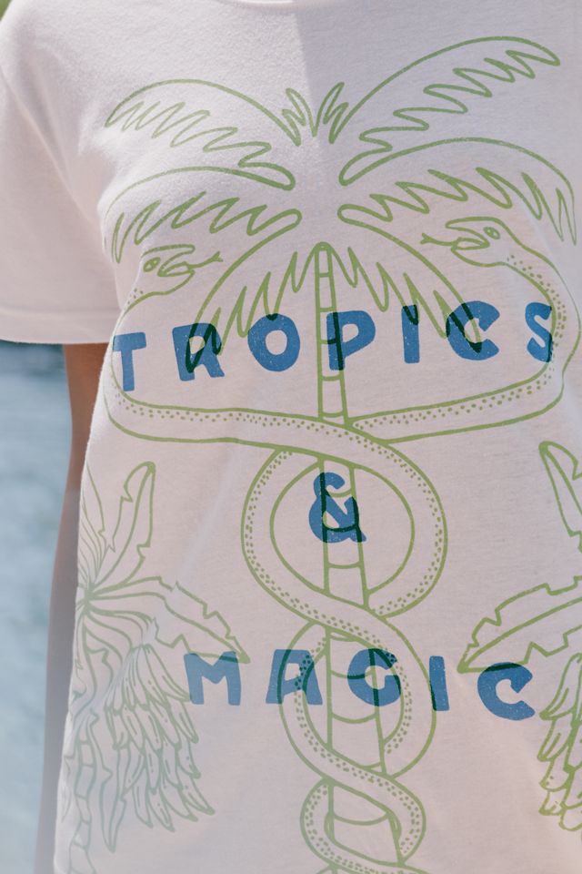 Tigre Indigo x Celandine Graphic Tee #1