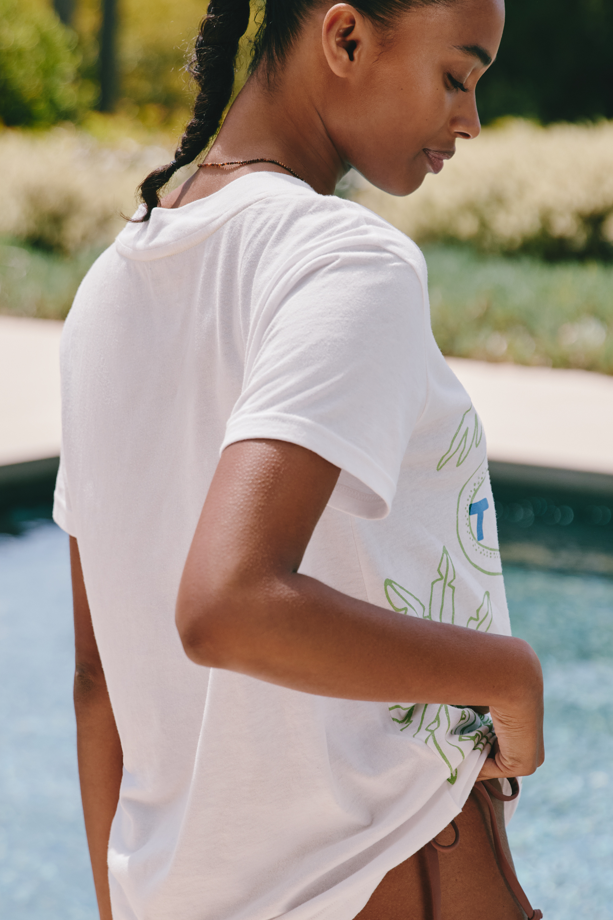 Tigre Indigo x Celandine Graphic Tee — Image 3
