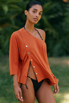 Celandine Oversized Batwing Shirt