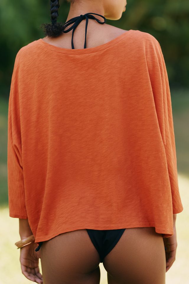 Celandine Oversize Batwing Shirt #1