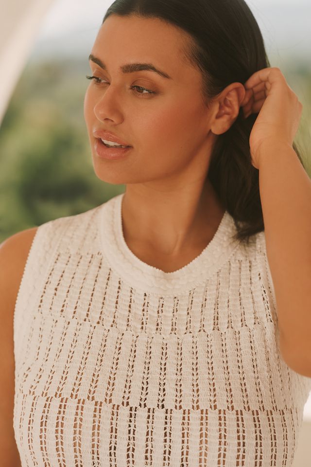 maison celon／fringe knit dress FRINGE KNIT DRESS - Brown / Taupe | ZARA Canada
