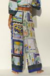By Anthropologie Linen Wide-Leg Pants