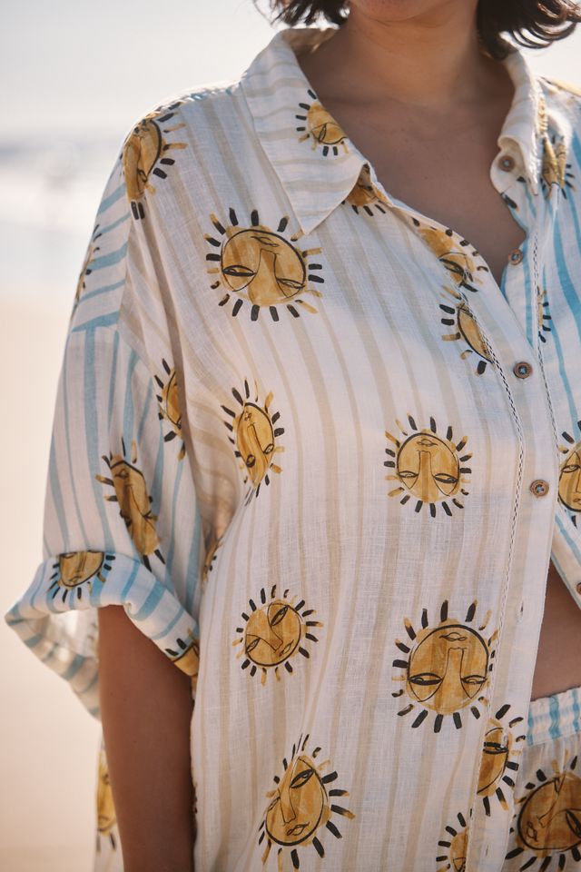 LouLou Avenue x Anthropologie Buttondown Top #6