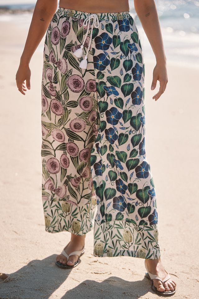 Celandine Relaxed Wide-Leg Linen Trousers #5