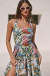 Daniella Manini x Celandine Tiered Bustier Mini Dress