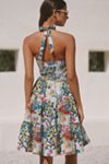 Daniella Manini x Celandine Tiered Bustier Mini Dress