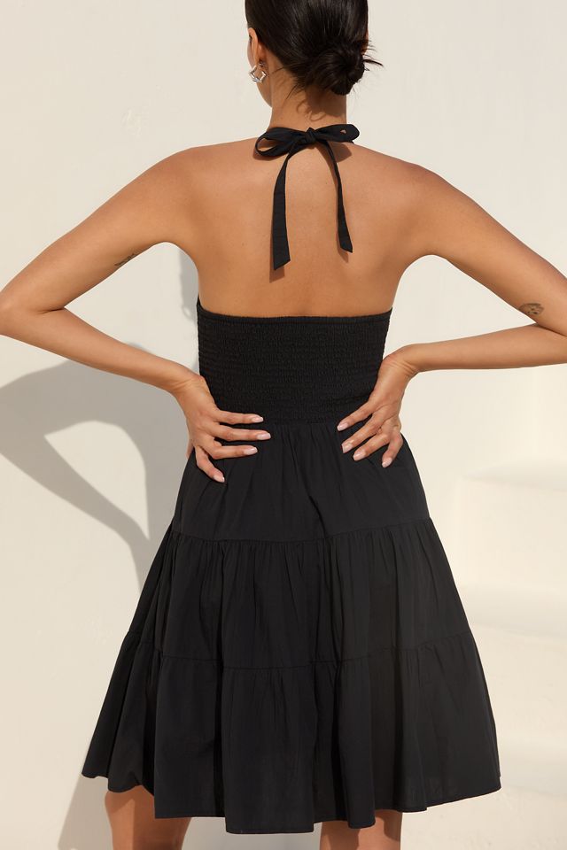 Celandine Cotton Bustier Mini Dress #1