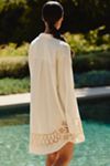 Celandine Embroidered Linen Blend Cover-Up