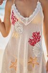 Celandine Crochet V-Neck Mini Dress