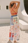 Jordan Nickson x Celandine Linen Blend Drawstring Wide-Leg Pants