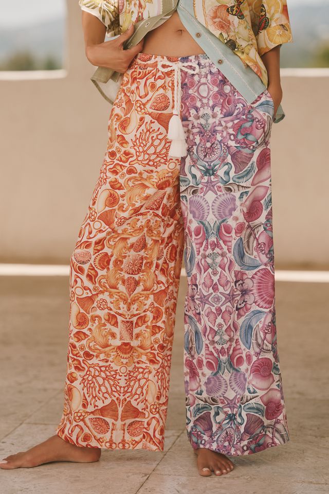 Emily Carter x Celandine Printed Linen Blend Pants #1