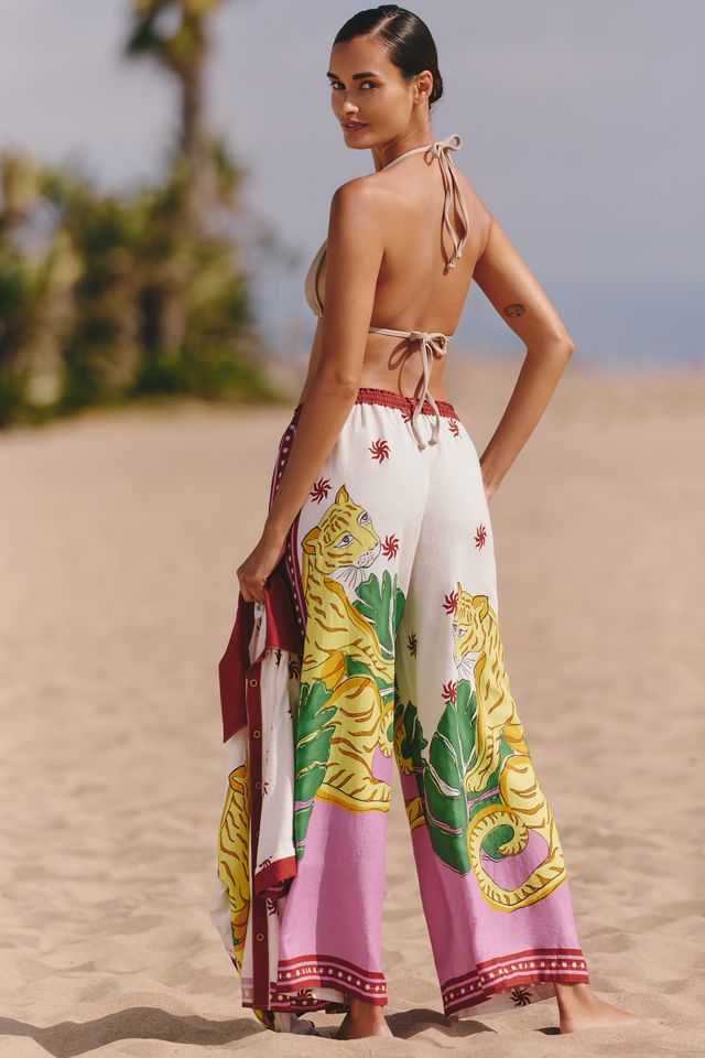 Celandine Linen Blend Wide-Leg Pants #2